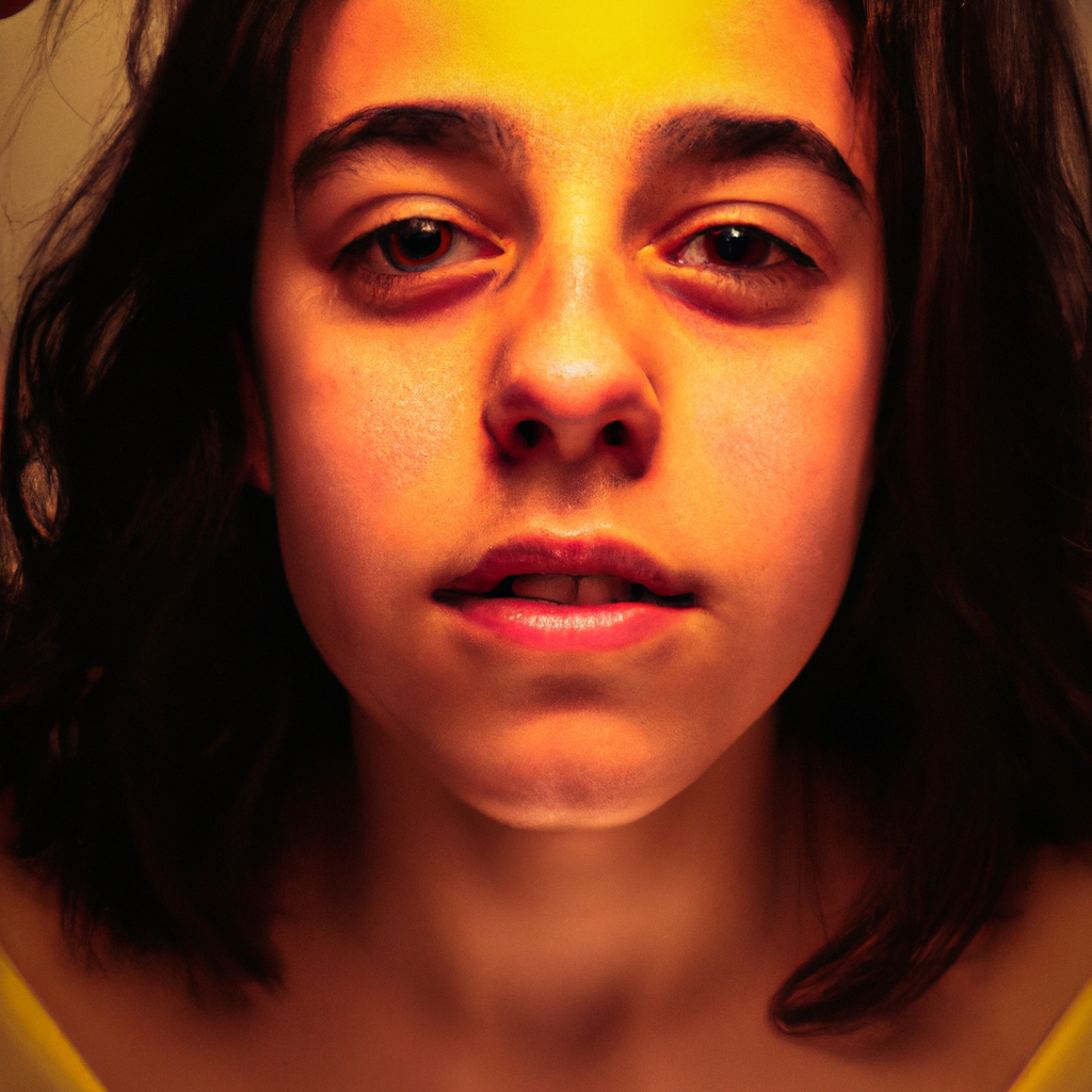 Retrato minimalista con luz suave en fondo blanco, piel natural en estudio en Madrid